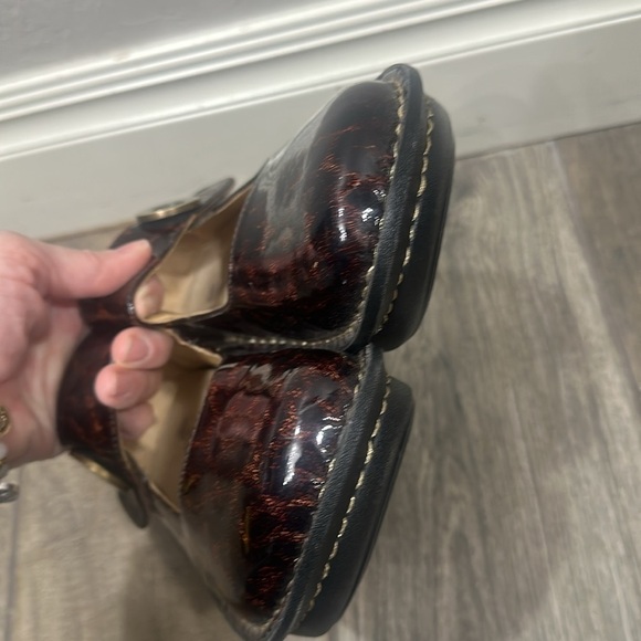 Algeria Pal- 407 cheetah leopard print Mary Jane shoes size size 39 - Picture 5 of 11